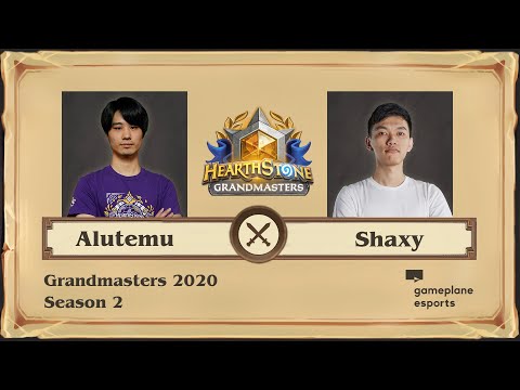 [RU] Alutemu vs Shaxy | Grandmasters 2020 Season 2 (4 сентября 2020)