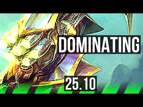 MASTER YI vs REK'SAI (JGL) | Rank 6 Yi, 10/3/12, 700+ games, Dominating | EUW Challenger | 25.10