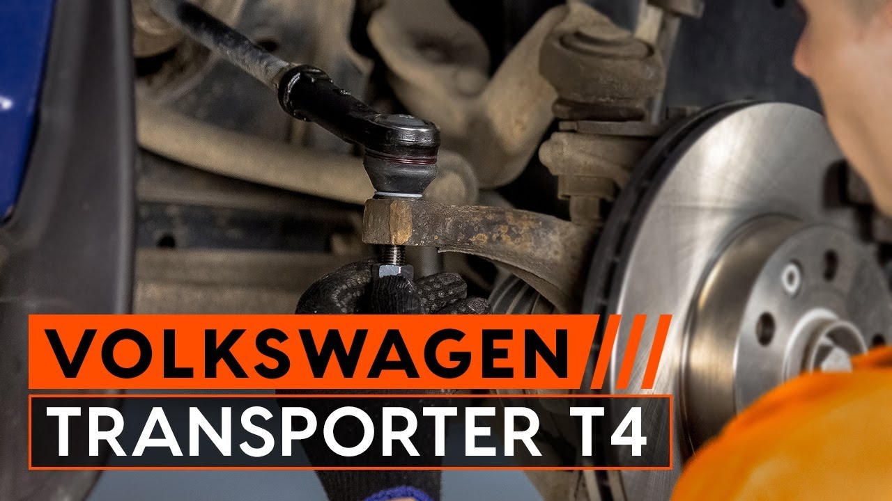 Kaip pakeisti VW Transporter T4 vairo traukės antgalio - keitimo instrukcija