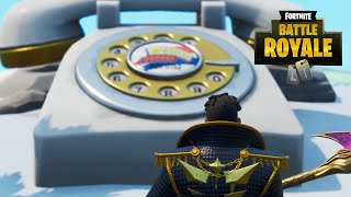 Fortnite Season X: Search Between A Rotary Phone, Fork-Knife and a Hilltop House