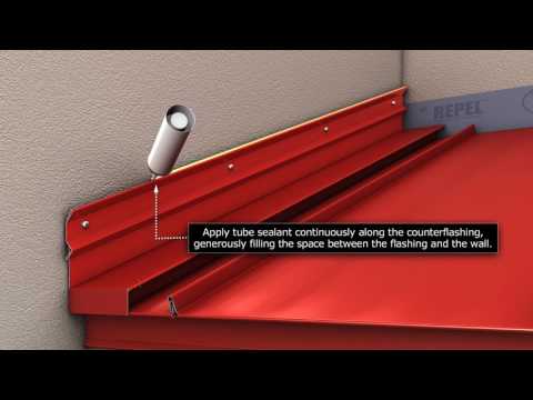 Standing Seam Sidewall Trim Installation