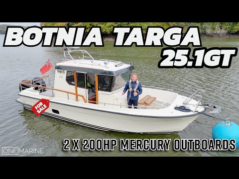 Botnia Targa 25.1 GT Detailed Walkthrough - For Sale Now! - Comfort! Versatility! Performance!