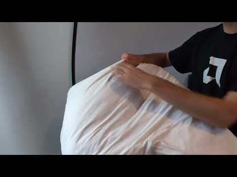 BEFA NATUR extra festes Federkissen, Prall gefülltes festes Kissen mit sehr guter Verarbeitung