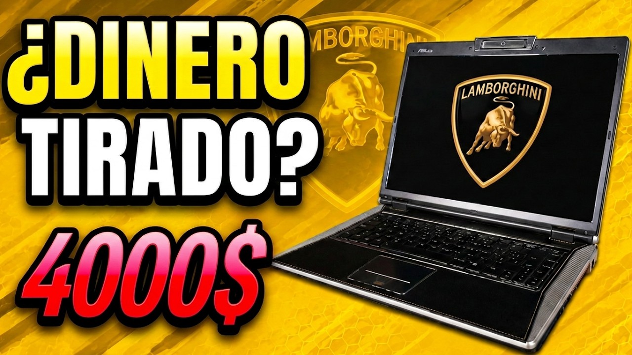 ¡ LAS LAPTOPS LAMBORGHINI NO DEBIERON EXISTIR !