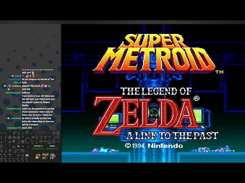Let's Stream it Out - Super Metroid / Zelda 3 crossover - 2022.11.26