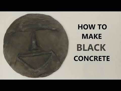 How To Make Concrete Black
