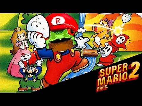 Super Mario Bros. 2: Ein Phänomen | NES | Rezension ( Review / Test) | LowRez HD Arcade | deutsch
