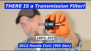 2012 Honda Civic Transmission Filter Replacement DIY (9th Gen) – Inline Filter Under Airbox