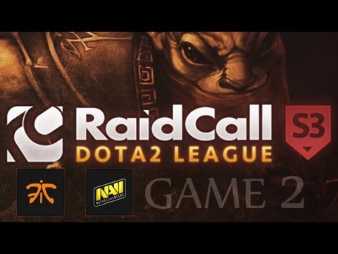 Fnatic.eu vs Na`Vi @RaidCall Dota 2 League Season 3 (Game 2)