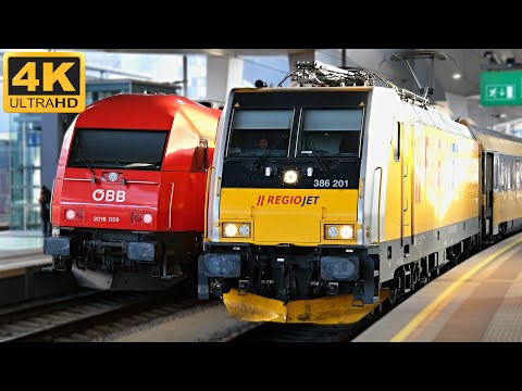 Züge Wien Hbf ● 19.01.2022