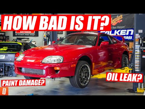 Building a Modern Day (Fast & Furious) 1994 Toyota Supra Turbo Part 1 - Deep Inspection & Surprises