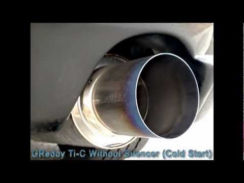 Scion tC - GReddy Ti-C Exhaust (Silencer Off)