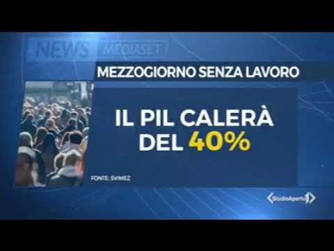 Presentazione Rapporto SVIMEZ 2019 – Studio Aperto ore 18,30 del 4 novembre 2019