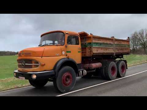 Mercedes LK 2624 Rundhauber LKW Oldtimer Mercedes Benz Veteranenhalle