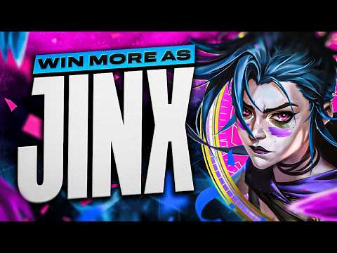 Struggling to climb with Jinx? Watch this - ADC Unranked to Diamond | Jinx ADC Gameplay Guide