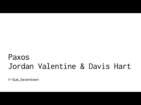 Paxos technical briefing thumbnail