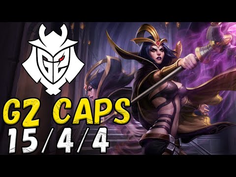 G2 caPs ルブラン(LeBlanc) VS ガリオ(Galio) MID patch 12.18 EUW RANK