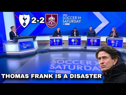 Thomas Frank is on his way to being sacked Tottenham's lowest level in a while
