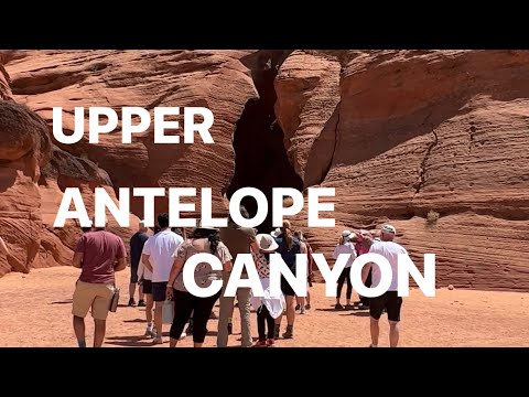 UPPER ANTELOPE CANYON/ 4K/ Page, Arizona #travel#canyon #antelopecanyon #usa #arizona #canyon