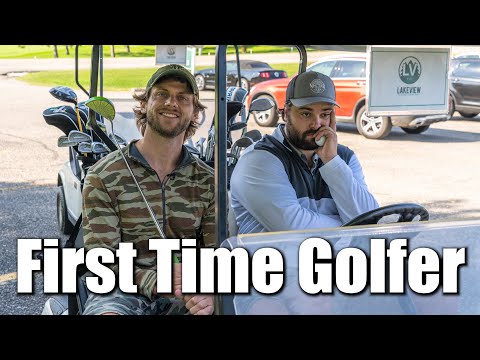 First Time Golfer 🏌️‍♂️