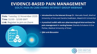 Evidence-Based Pain Management