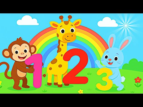 123 Number Games for Kids - Learn Numbers Count 1-5 | Educational Video | Android Gameplay