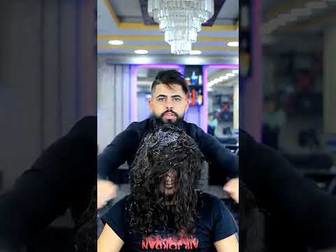 أجمل فيديوهات رهيبة تسبيل الشعر مادة velvet مع الكوافير محمد نور