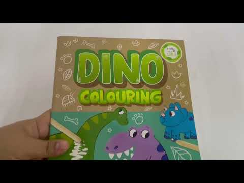 9781801086134 Dinosaurs Colouring Book