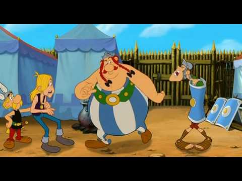 Asterix and Obelix Invade a Roman Fort - Past Simple & Was/Were