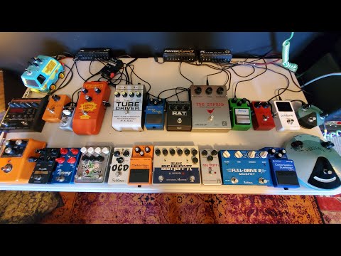ULTIMATE DAVID GILMOUR PEDALBOARD (PINK FLOYD SOUND)