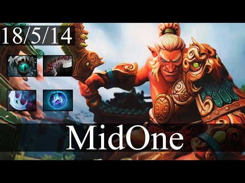 SMG.MidOne - Troll Warlord | Carry Gameplay Dota 2 Patch 7.30e