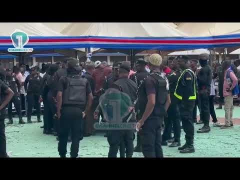 WATCH: Heavy Security As NPP Northern Chairmanship Ballots Are Counted
