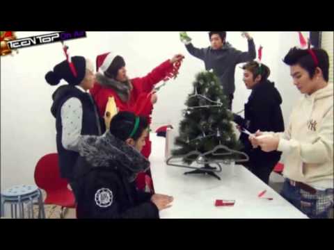 Chuniel moment in TEEN TOP On Air-Merry Christmas