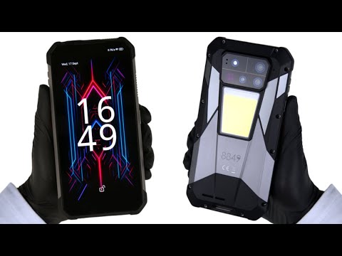 Unboxing The 8849 TANK 4 Pro Projector Phone - ASMR