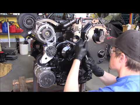 Episode 51. Water pump replacement 12 valve Cummins 6bt