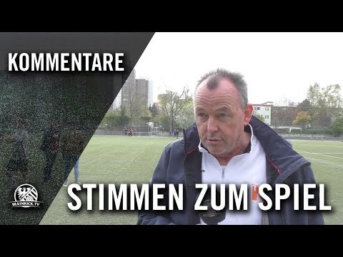 Die Stimmen zum Spiel | SG Sossenheim - TUS Niederjosbach (29. Spieltag, Kreisliga A Maintaunus)