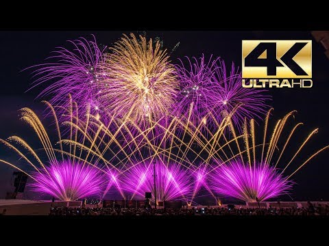⁽⁴ᴷ⁾ Int. Fireworks Festival Knokke-Heist 2019: Giuliani Fireworks - Italy \ Italië - Vuurwerk