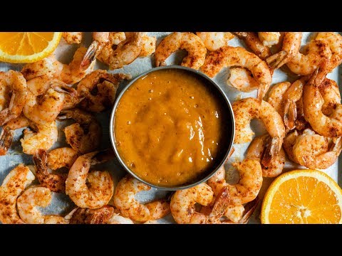 Chipotle Shrimp with Mango Sauce