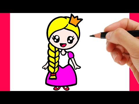 COMMENT DESSINER UNE PRINCESSE