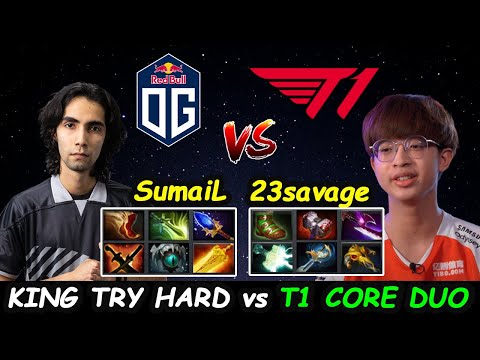T1 23savage Bloodseeker vs OG SumaiL Juggernaut - Ti10 Bootcamp Ranked Dota 2 7.30b
