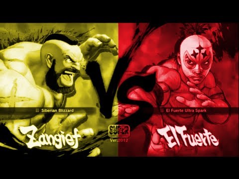 zangitan [ Zangief ] Vs CHAN721 [ El Fuerte ] SSF4 Arcade Edition 2012 HD