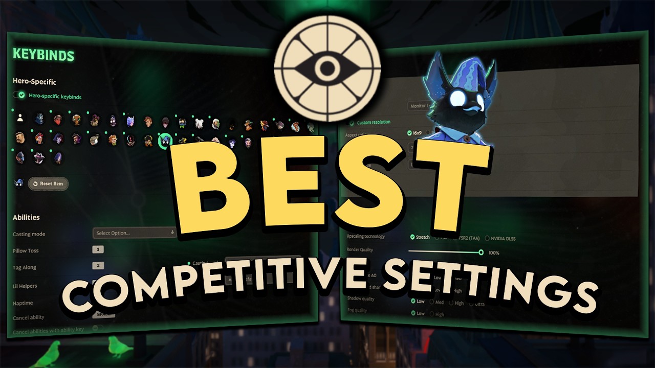 *UPDATED* Best COMPETITIVE settings for DEADLOCK | OLD GODS PATCH