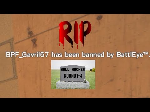 Wall hacker gets banned by BattleEye mid game - Rainbow Six Siege