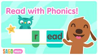 READ with PHONICS 🗣️📖 | English Language Learning Videos for Kids | Sago Mini School