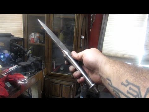 DIY Supernatural Angel Blade out of Steel