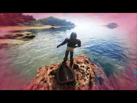 ARK  Survival Evolved | How to farm Biotoxin from Cnidarias the proper way