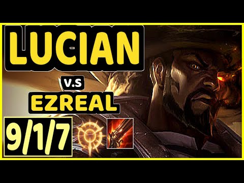 SARKIS (LUCIAN) vs EZREAL - 9/1/7 KDA BOTTOM ADC GAMEPLAY - BR Ranked GRANDMASTER