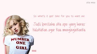 Download lagu ROSÉ number one girl [Eng/Ina] Color Coded Lyrics Lirik Terjemahan Indonesia mp3