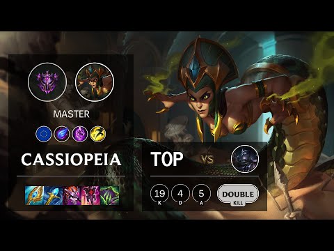 Cassiopeia Top vs Shen - EUW Master Patch 10.24