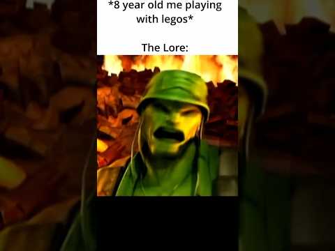 The Lego Lore be like: | Army Men: Sarge's War |  #gaming #armymen #nostalgia